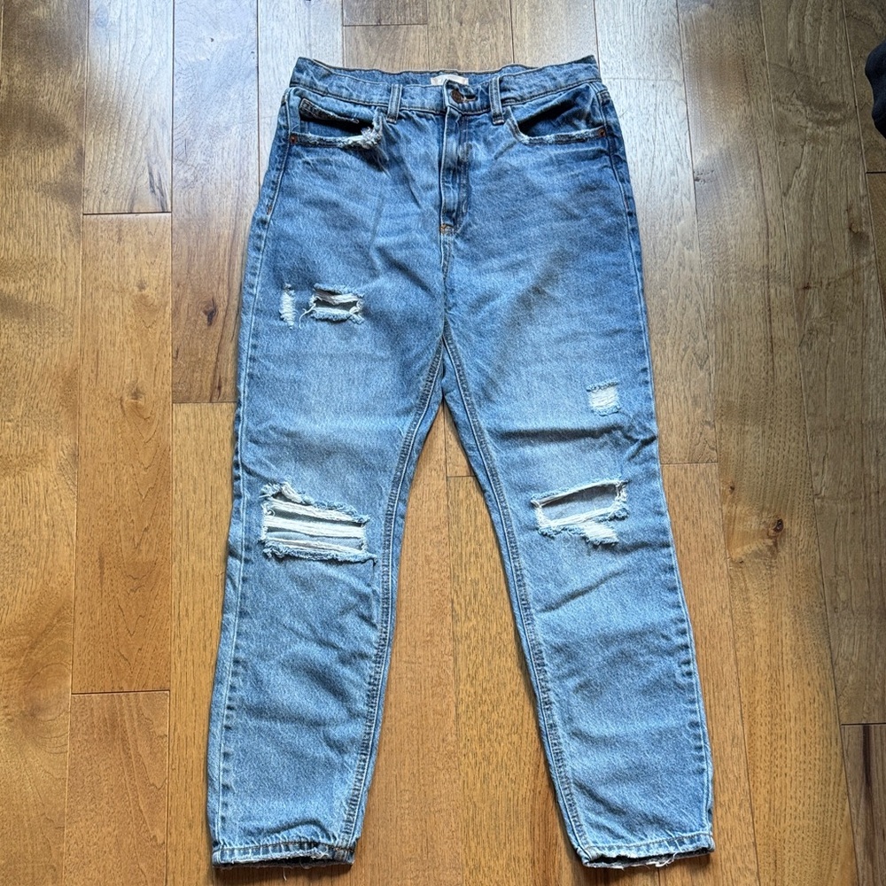 Altard State Distressed Blue Jeans